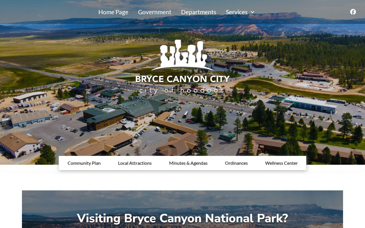 Bryce Canyon City court records city government context
